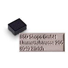 Ersatzplatte inkl. Stempelkissen trodat printy 4908