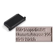 Ersatzplatte inkl. Stempelkissen trodat printy 4910