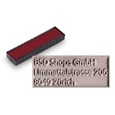 Ersatzplatte inkl. Stempelkissen trodat printy 4916
