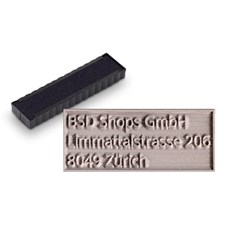 Ersatzplatte inkl. Stempelkissen trodat printy 4916
