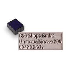 Ersatzplatte inkl. Stempelkissen trodat printy 4921