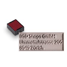 Ersatzplatte inkl. Stempelkissen trodat printy 4921