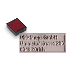 Ersatzplatte inkl. Stempelkissen trodat printy 4922
