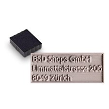 Ersatzplatte inkl. Stempelkissen trodat printy 4922