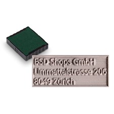 Ersatzplatte inkl. Stempelkissen trodat printy 4923