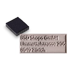 Ersatzplatte inkl. Stempelkissen trodat printy 4923
