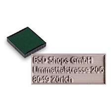 Ersatzplatte inkl. Stempelkissen trodat printy 4924