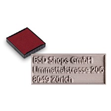 Ersatzplatte inkl. Stempelkissen trodat printy 4924