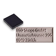 Ersatzplatte inkl. Stempelkissen trodat printy 4924