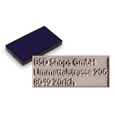 Ersatzplatte inkl. Stempelkissen trodat printy 4926