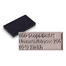 Ersatzplatte inkl. Stempelkissen trodat printy 4926
