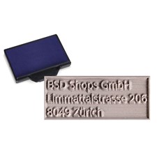 Ersatzplatte inkl. Stempelkissen trodat professional 5204