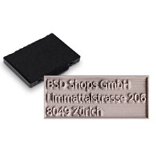 Ersatzplatte inkl. Stempelkissen trodat professional 5208