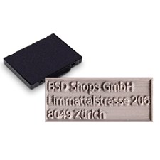 Ersatzplatte inkl. Stempelkissen trodat professional 5208
