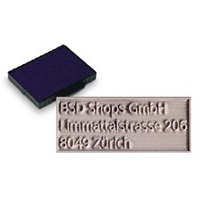 Ersatzplatte inkl. Stempelkissen trodat professional 5274
