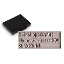 Ersatzplatte inkl. Stempelkissen trodat professional 5274