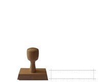Holzstempel